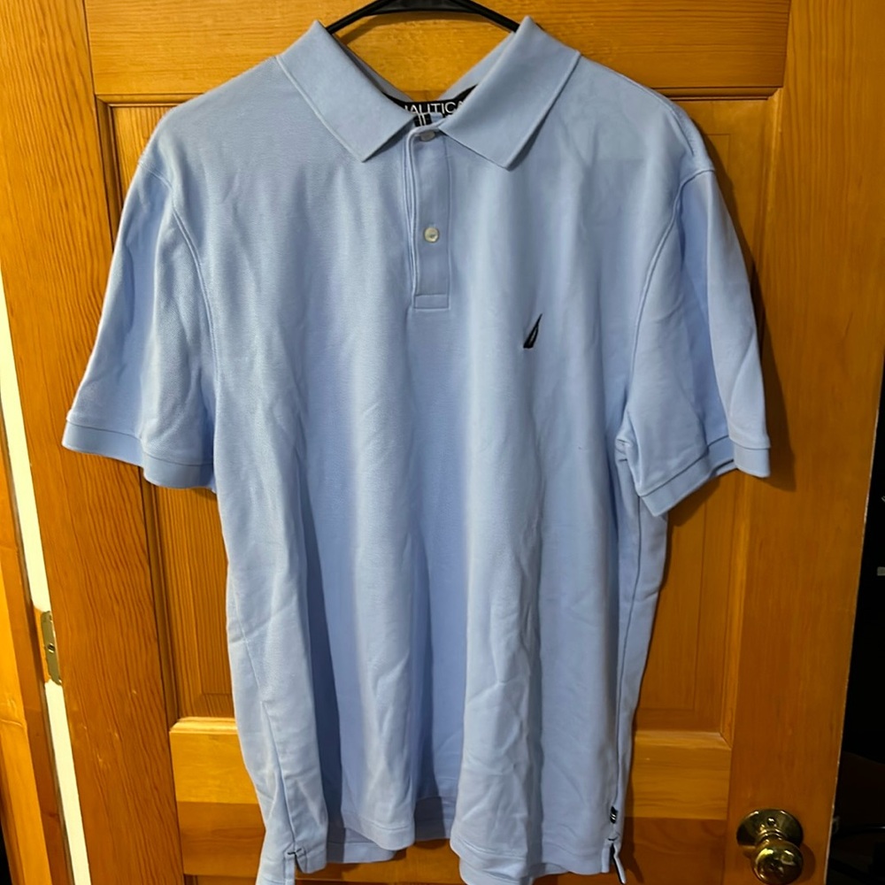 Nautica Polo - NWOT, XL Light Blue